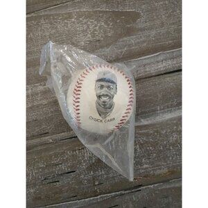 Chevron Team Stars 1994 Fotoball Chuck Carr Collectible Baseball In Original Bag